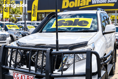 White 2017 Toyota Landcruiser Prado Wagon Gxl (4X4)