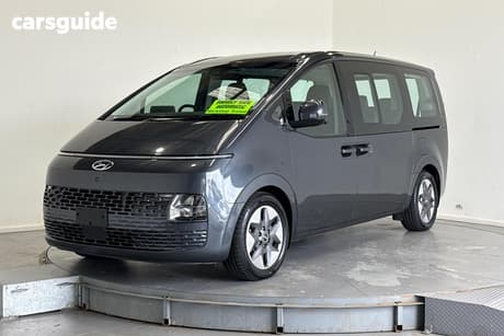 Grey 2021 Hyundai Staria Wagon Highlander