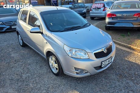 Silver 2010 Holden Barina Hatchback