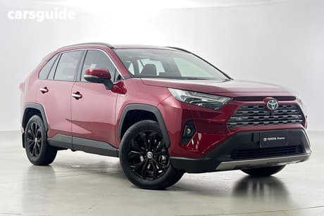 Red 2023 Toyota RAV4 Wagon Cruiser (2Wd) Hybrid
