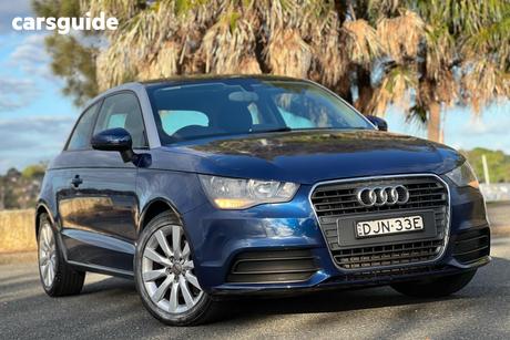 Blue 2012 Audi A1 Hatchback 1.4 Tfsi Attraction