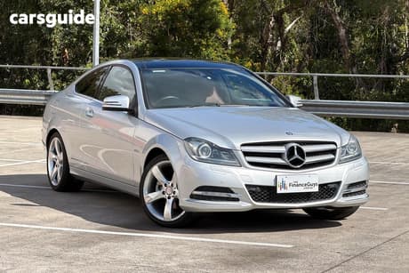 Silver 2012 Mercedes-Benz C250 Coupe Cdi Be