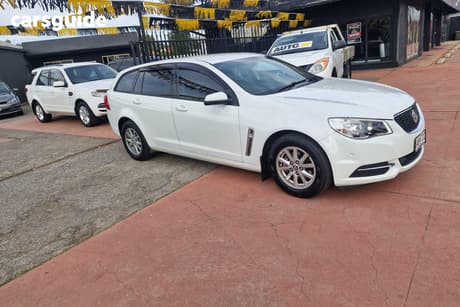White 2017 Holden Commodore Sportswagon Evoke