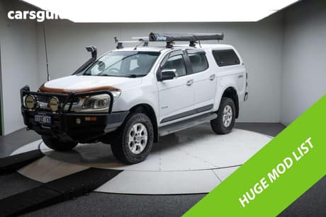 White 2014 Holden Colorado Crew Cab Pickup Ltz (4X4)
