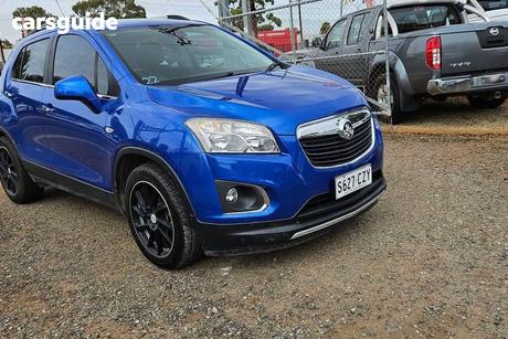 Blue 2013 Holden Trax Wagon Ltz
