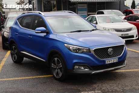 Blue 2018 MG ZS Wagon Essence