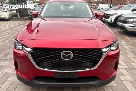 Red 2026 Mazda CX-60 Wagon G40E Evolve Hybrid