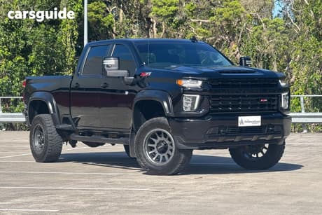 Black 2022 Chevrolet Silverado Ute Tray 2500HD LTZ PREM