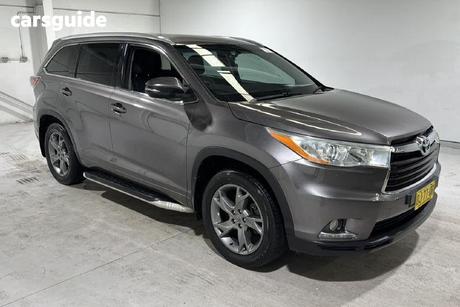 Grey 2014 Toyota Kluger Wagon Gxl (4X4)