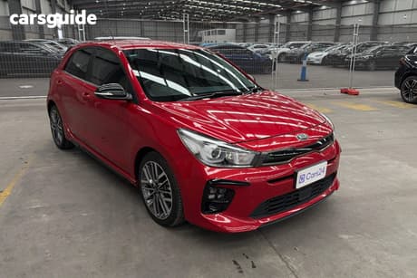Red 2019 Kia RIO Hatchback Gt-Line