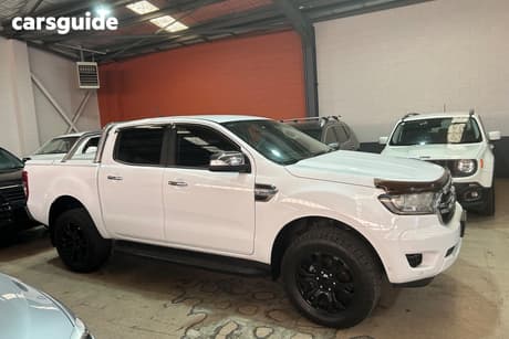 White 2018 Ford Ranger Dual Cab Utility Xlt 3.2 (4X4)