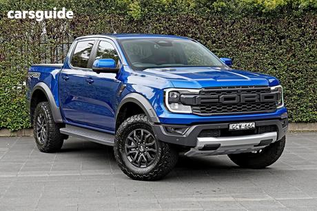 Blue 2024 Ford Ranger Double Cab Pick Up Raptor 3.0 (4X4)
