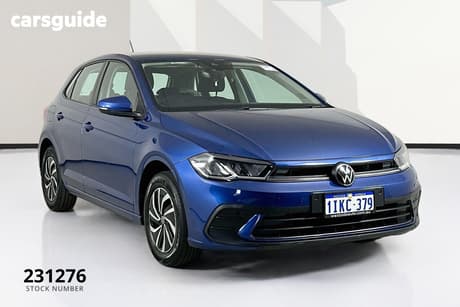 Blue 2024 Volkswagen Polo Hatchback Life