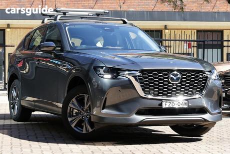 Grey 2025 Mazda CX-60 Wagon G40E Pure Hybrid
