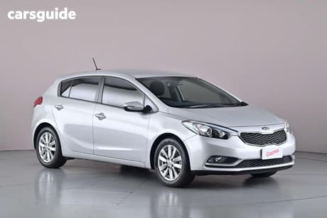 Silver 2015 Kia Cerato Hatchback S Premium