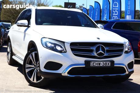 White 2018 Mercedes-Benz GLC250 Wagon 250