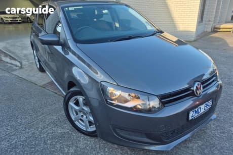 Grey 2012 Volkswagen Polo Hatchback 77 Tsi Comfortline