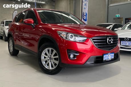 Red 2015 Mazda CX-5 Wagon Maxx Sport (4X2)