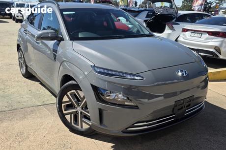 Grey 2023 Hyundai Kona Wagon Elite Electric Ext Range