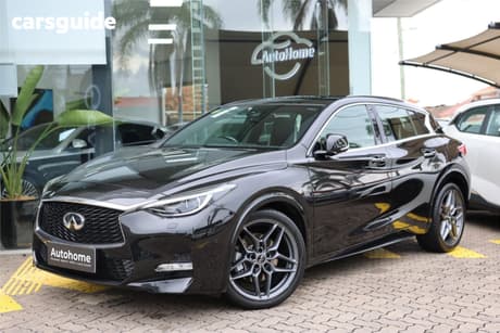 Black 2019 Infiniti Q30 Hatchback Sport