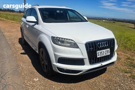 White 2013 Audi Q7 Wagon 3.0 Tdi Quattro