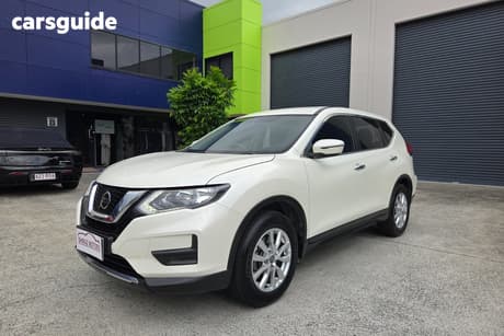 White 2019 Nissan X-Trail Wagon St 7 Seat (2Wd)