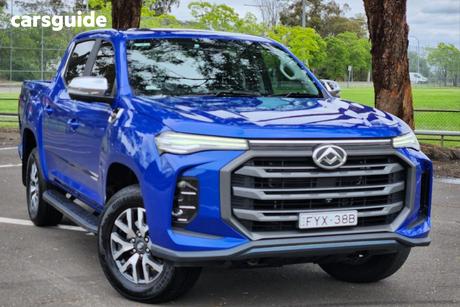 Blue 2022 LDV T60 Double Cab Utility Max Luxe (4X4)