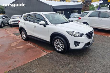 White 2015 Mazda CX-5 Wagon Maxx Sport (4X4)