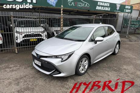 Silver 2022 Toyota Corolla Hatchback Ascent Sport Hybrid
