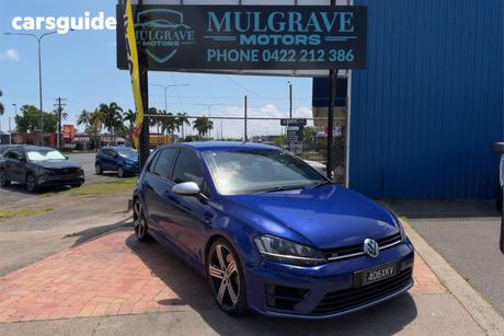 Blue 2016 Volkswagen Golf Hatchback R