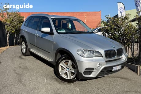 Silver 2012 BMW X5 Wagon Xdrive 30D