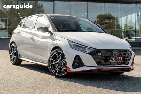 Black 2026 Hyundai I20 Hatchback N