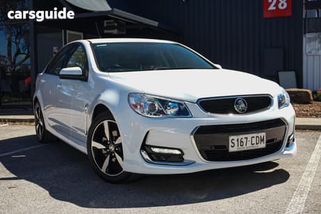 White 2017 Holden Commodore Sedan Sv6