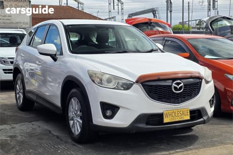 White 2012 Mazda CX-5 Wagon Maxx Sport (4X4)
