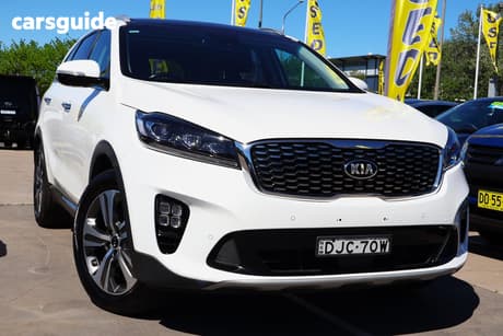 White 2019 Kia Sorento Wagon Gt-Line (4X4)
