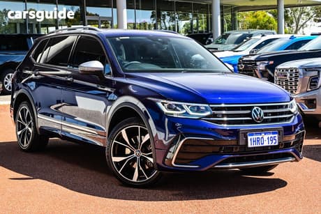 Blue 2022 Volkswagen Tiguan Wagon Allspace 162Tsi R-Line
