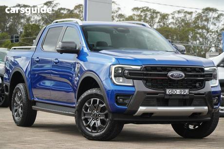 Blue 2026 Ford Ranger Double Cab Pick Up Wildtrak 3.0 (4X4)