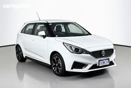 White 2024 MG MG3 Hatchback Core (With Navigation)