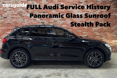 Black 2021 Audi Q5 Wagon 45 Tfsi Quattro Sport Mhev