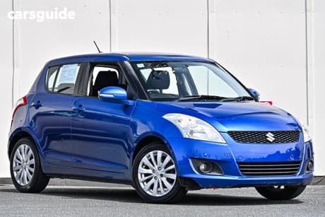 Blue 2011 Suzuki Swift Hatchback Glx