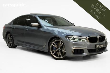 Blue 2020 BMW M550I Sedan Xdrive