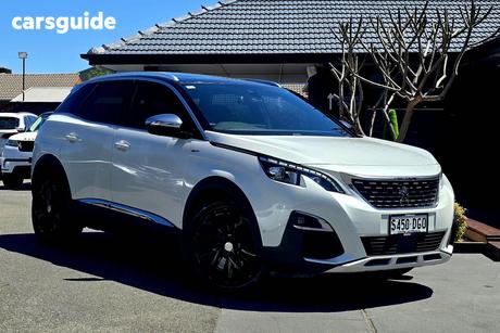 White 2018 Peugeot 3008 Wagon Gt