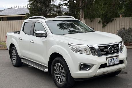 White 2015 Nissan Navara Dual Cab Utility St-X (4X4)