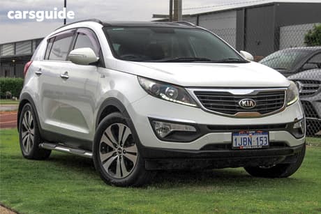 White 2011 Kia Sportage Wagon Platinum (Awd)