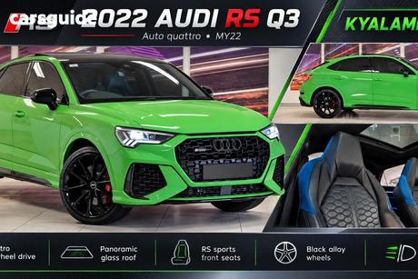 Green 2022 Audi RS Q3 Sportback 2.5 Tfsi Quattro