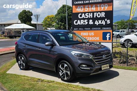 Grey 2016 Hyundai Tucson Wagon Highlander (Awd)