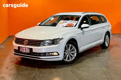White 2015 Volkswagen Passat Wagon 132 Tsi Comfortline