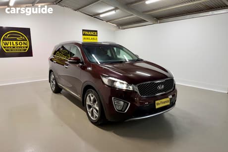 Red 2015 Kia Sorento Wagon Platinum (4X4)