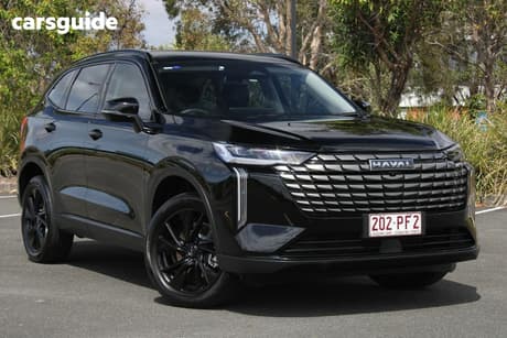 Black 2025 GWM Haval H6 Wagon Lux Hybrid