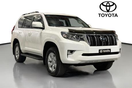 White 2023 Toyota Landcruiser Prado Wagon Gxl